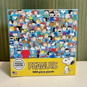 RoseArt - Peanuts - Cast of Characters - 1000 Piece Jigsaw Puzzle